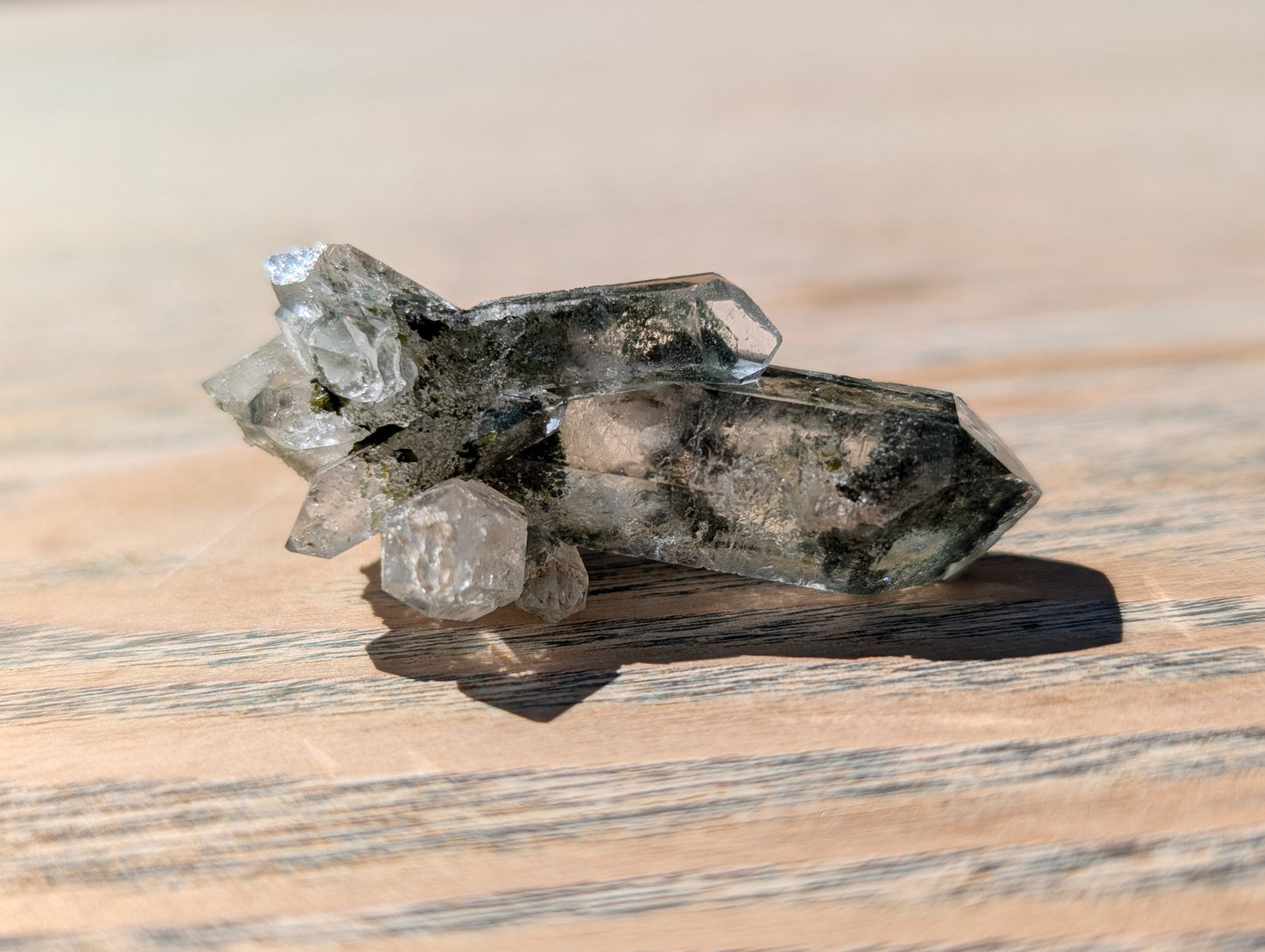 Chlorine Quartz (Moss Quartz) 014