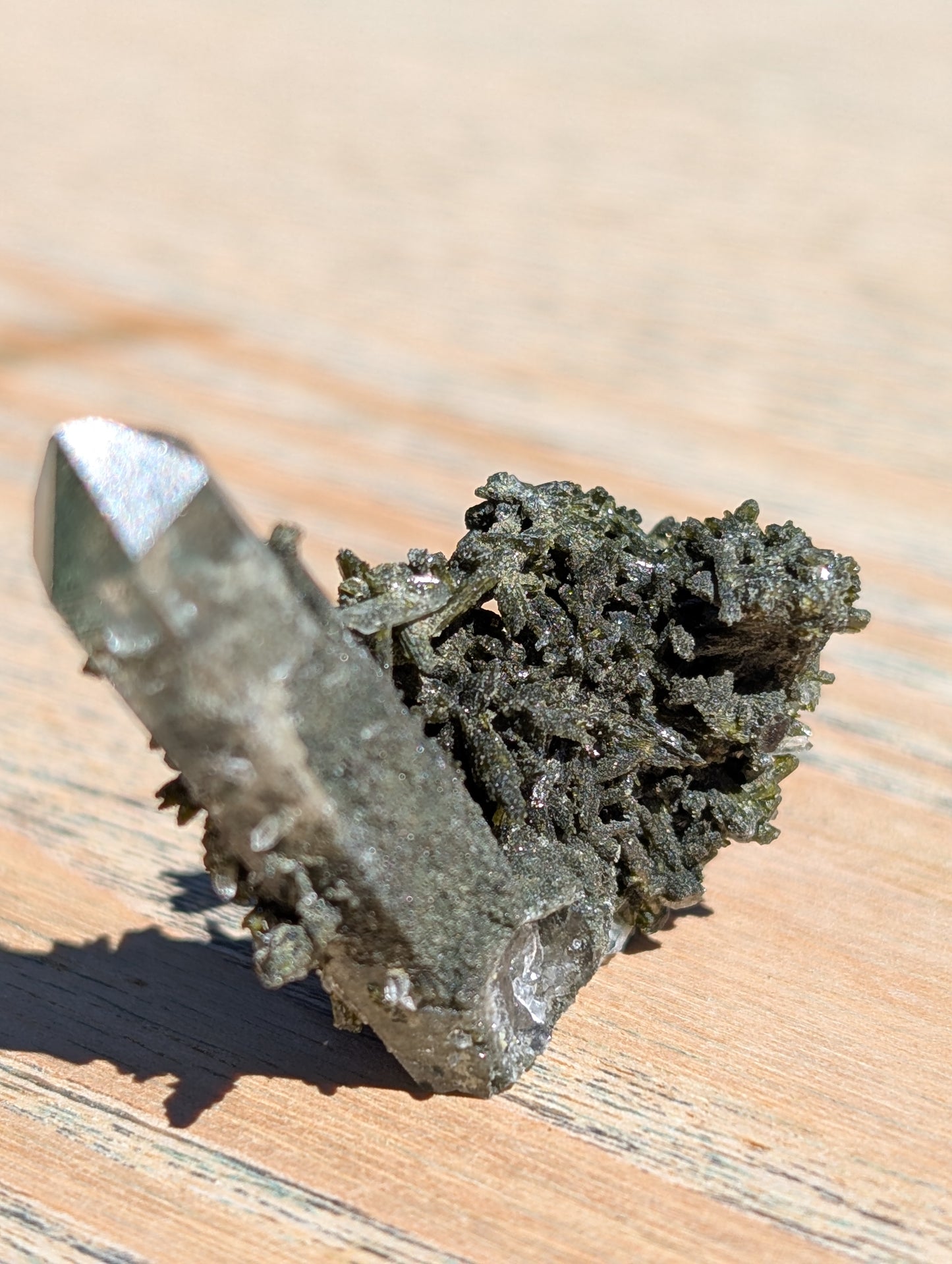 Chlorine Quartz (Moss Quartz) 006