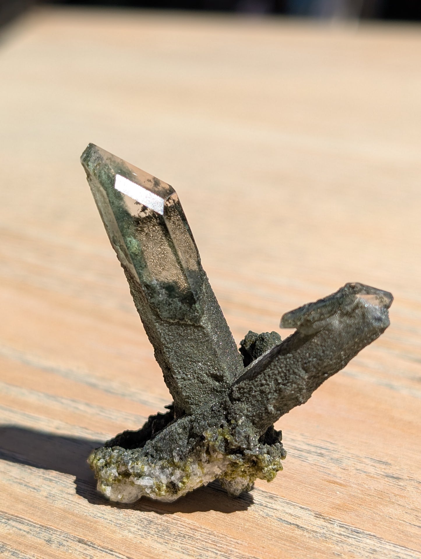 Chlorine Quartz (Moss Quartz) 002