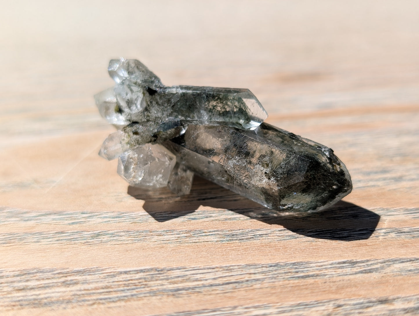 Chlorine Quartz (Moss Quartz) 014