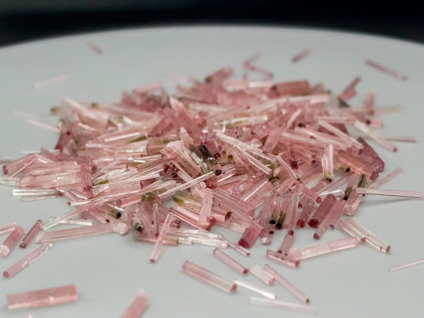 Pink Two-Tone Tourmaline Needles