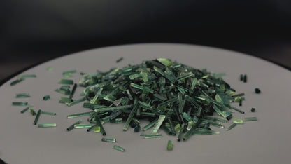 Green Tourmaline Needles