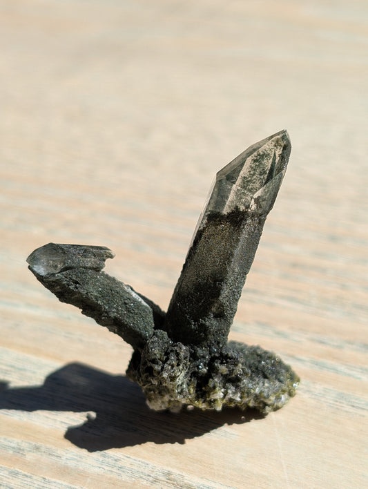 Chlorine Quartz (Moss Quartz) 002